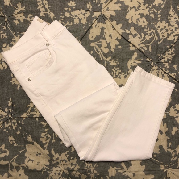 LOFT Denim - {White Skinny Jeans}
